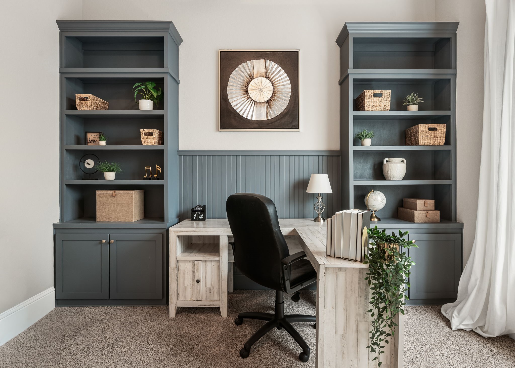 2206 Rope Maker Road Conroe, TX 77384 - Photo 11 of 42 Dedicated office/flex room with designer finishes and natural light for productivity and tranquility.