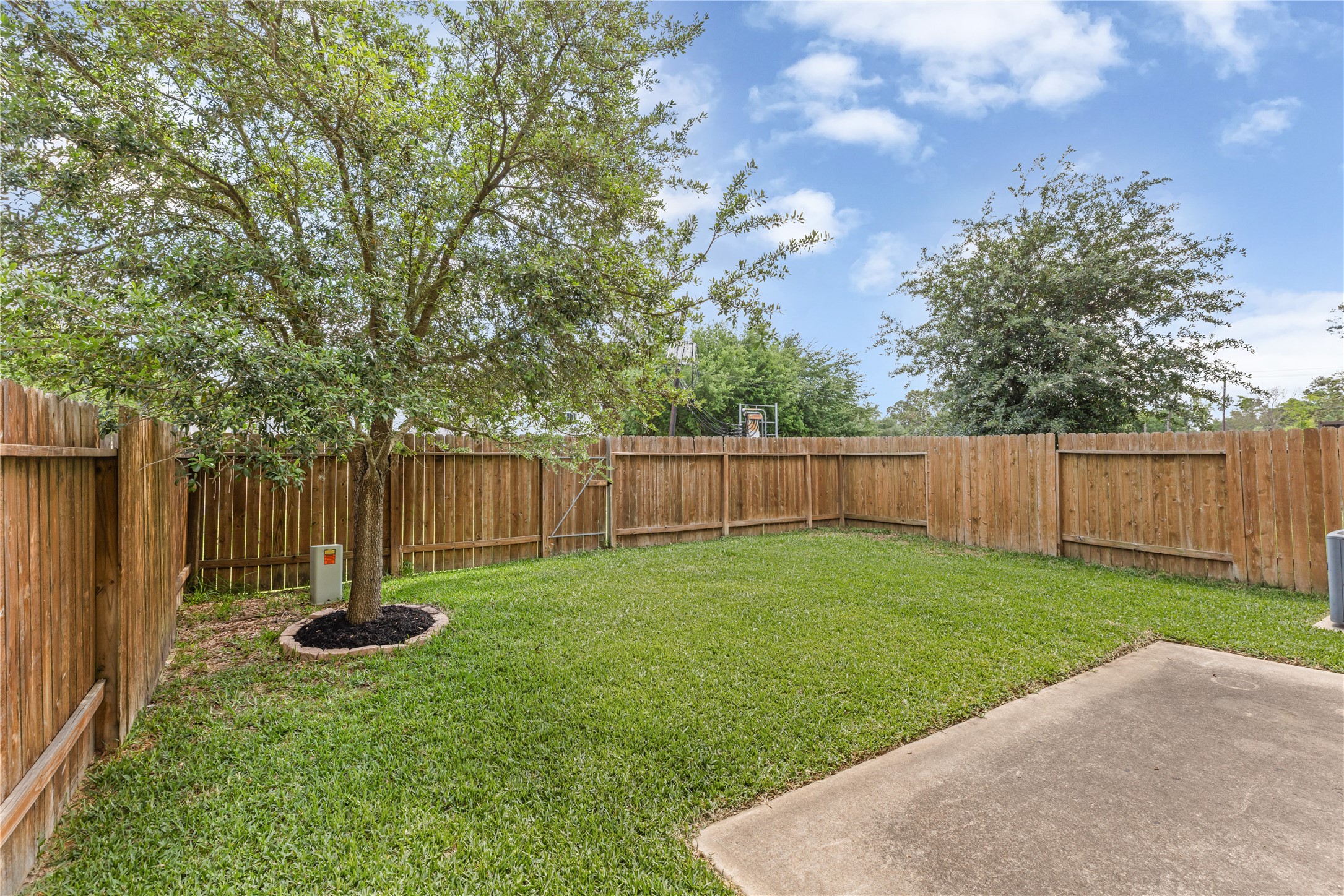 10204 Spring Shadows Park Circle Houston, TX 77080 - Photo 39 of 48 a view of a backyard with green space