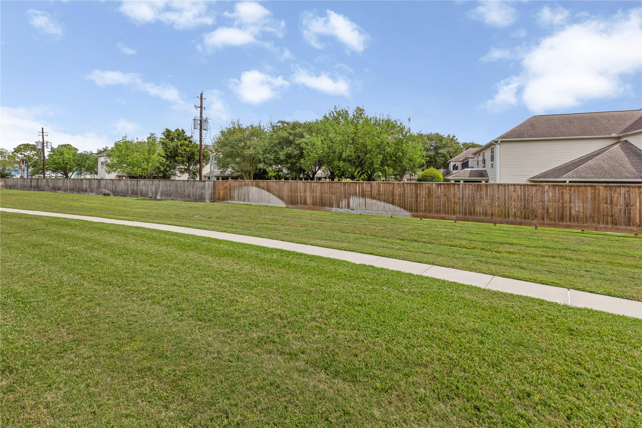 10204 Spring Shadows Park Circle Houston, TX 77080 - Photo 41 of 48 a view of a field with a big yard