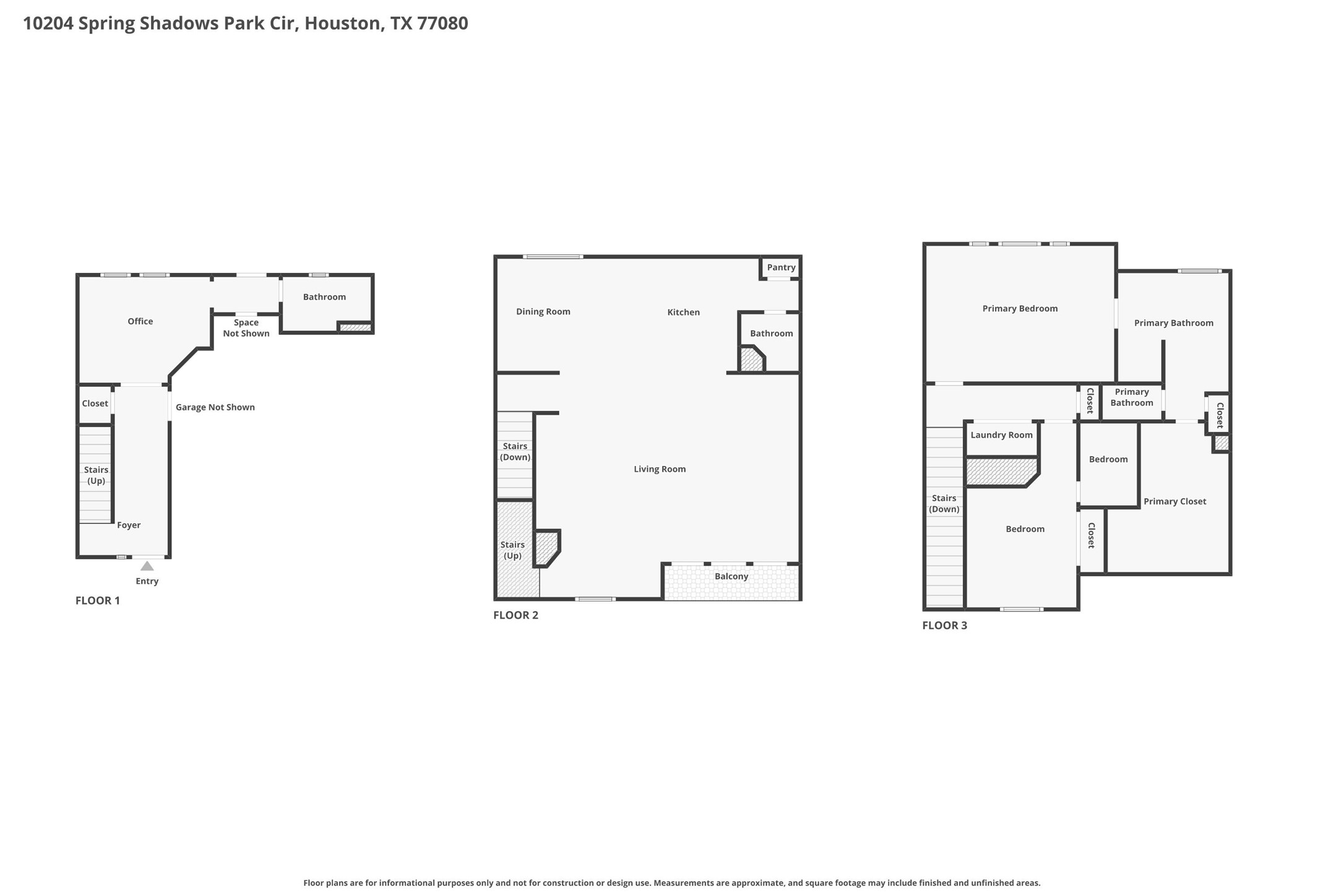 10204 Spring Shadows Park Circle Houston, TX 77080 - Photo 48 of 48 Great floor plan