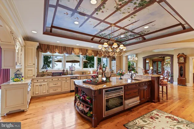 a bed room with a bed and a couch