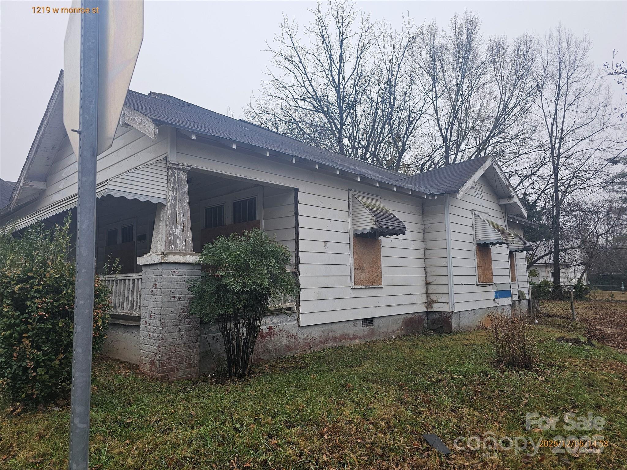 1219 West Monroe Street Salisbury, NC 28144 - Photo 2 of 15 a view of backyard of house