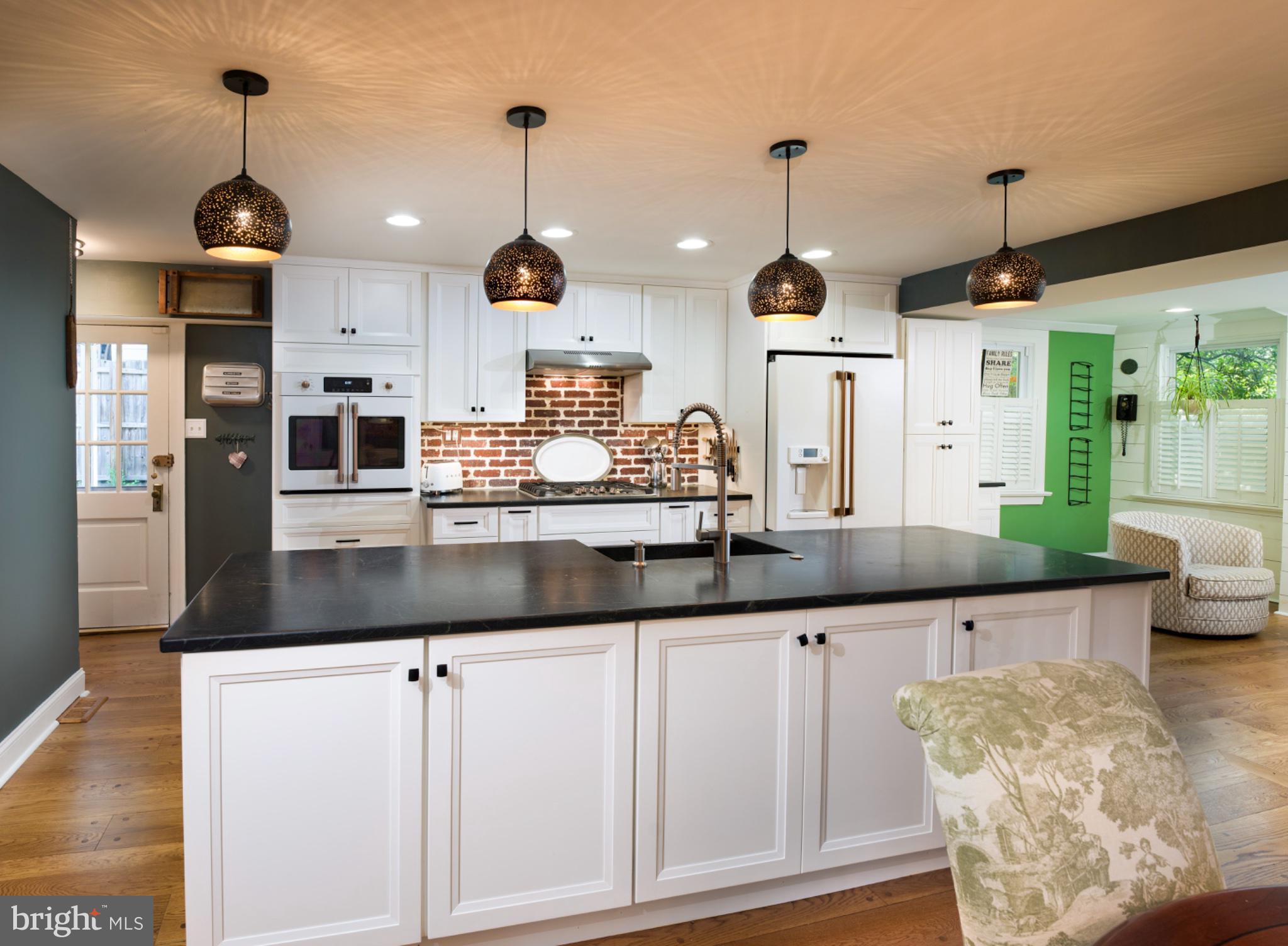 1 Allendale Road Wynnewood, PA 19096 - Photo 9 of 27 Modern kitchen with stylish accents.