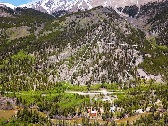 a view of a building with trees