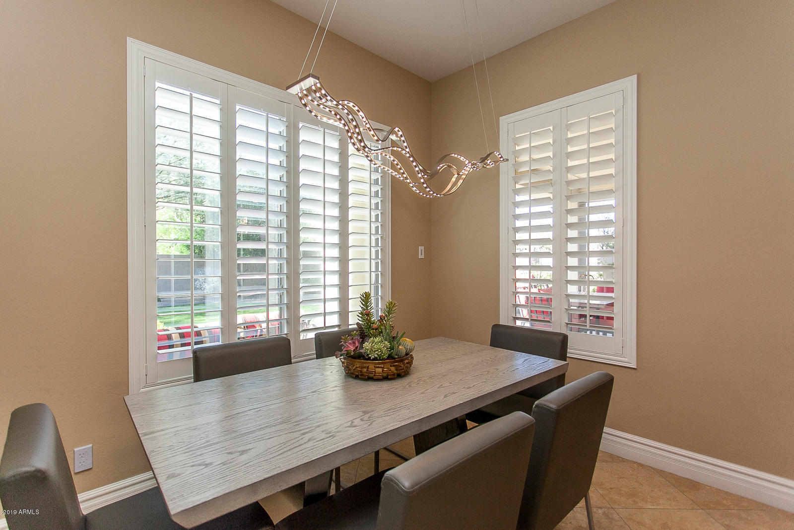 3661 East Maffeo Road Phoenix, AZ 85050 - Photo 20 of 52 Kitchen Table w/Views to Backyard