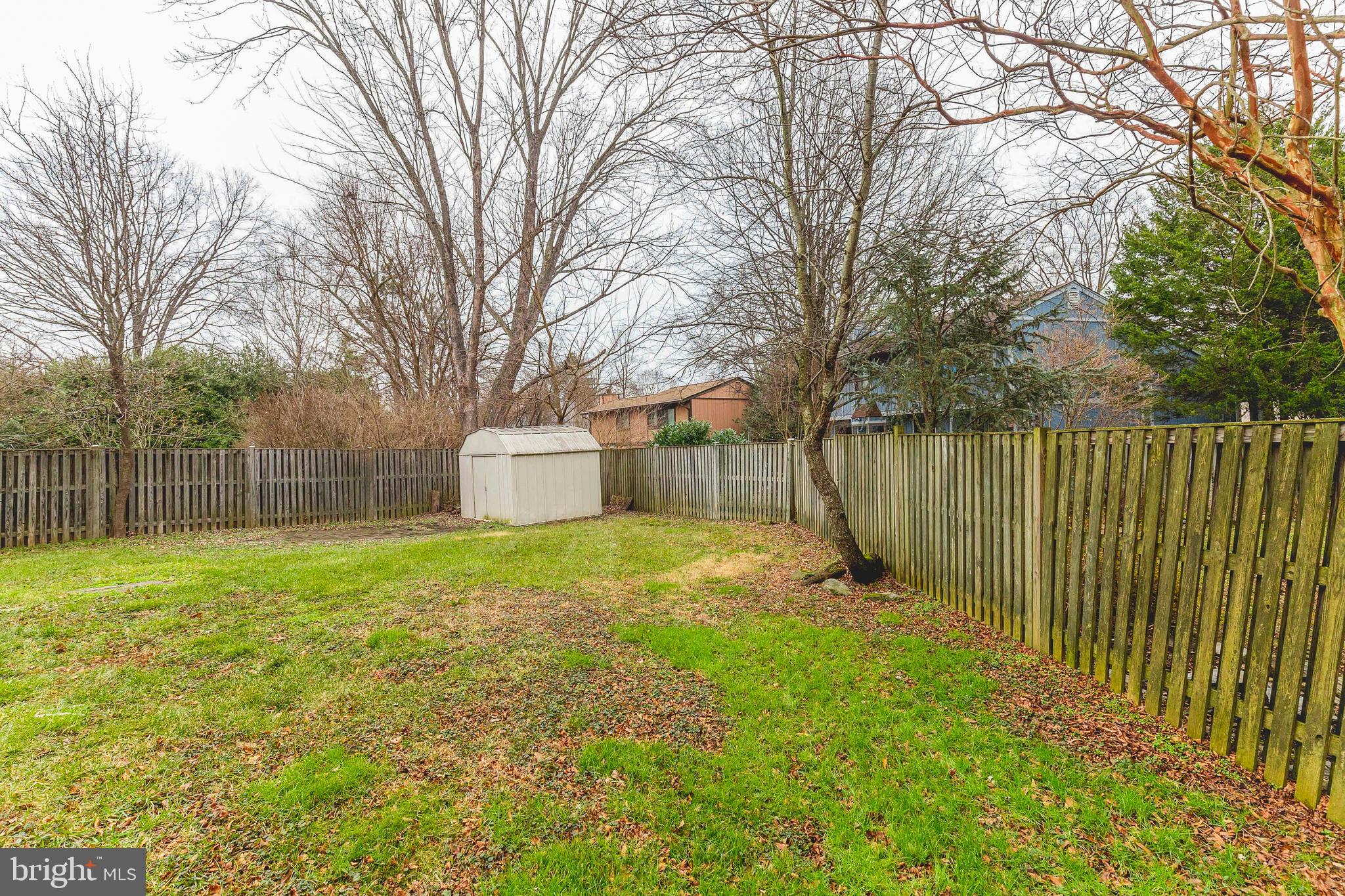 1008 Trinity Gate Street Herndon, VA 20170 - Photo 36 of 36 Fenced Rear Yard with Shed