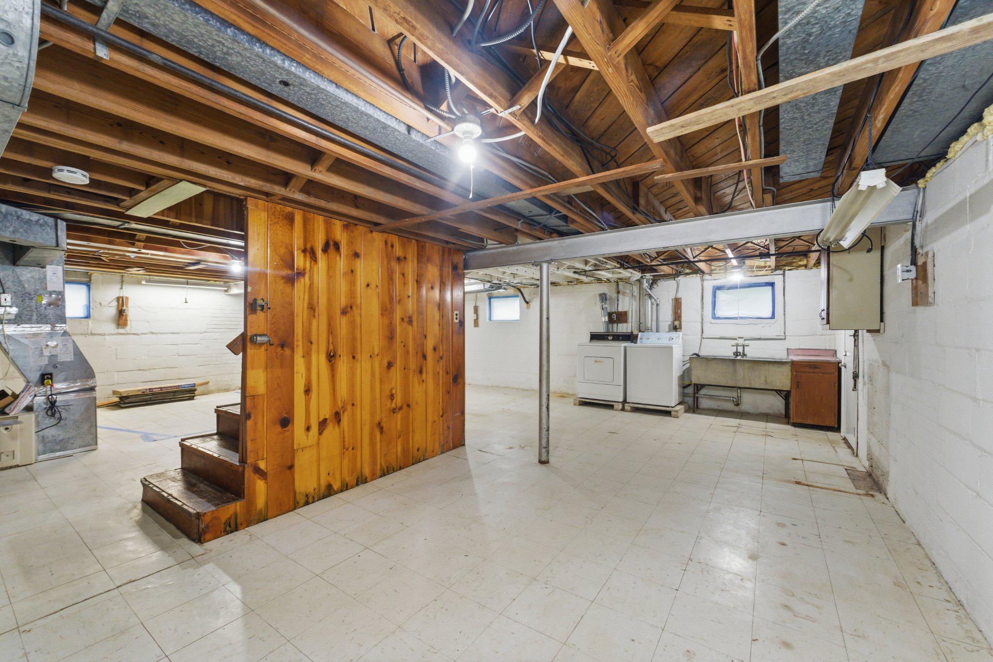 10143 Dallas Avenue Silver Spring, MD 20901 - Photo 39 of 49 Unfinished Basement