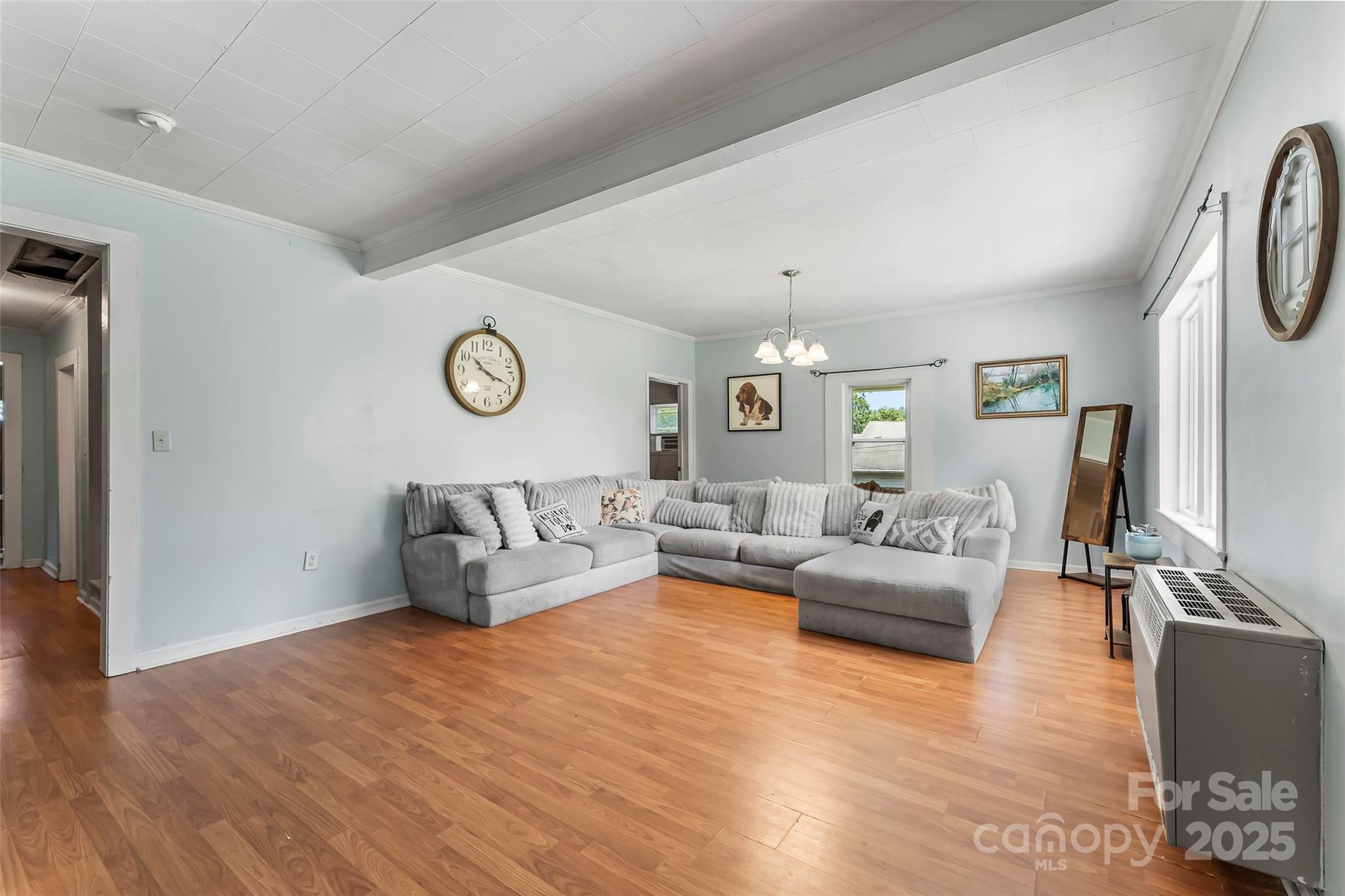 205 Abington Road Northwest Lenoir, NC 28645 - Photo 3 of 19 a living room with furniture and wooden floor