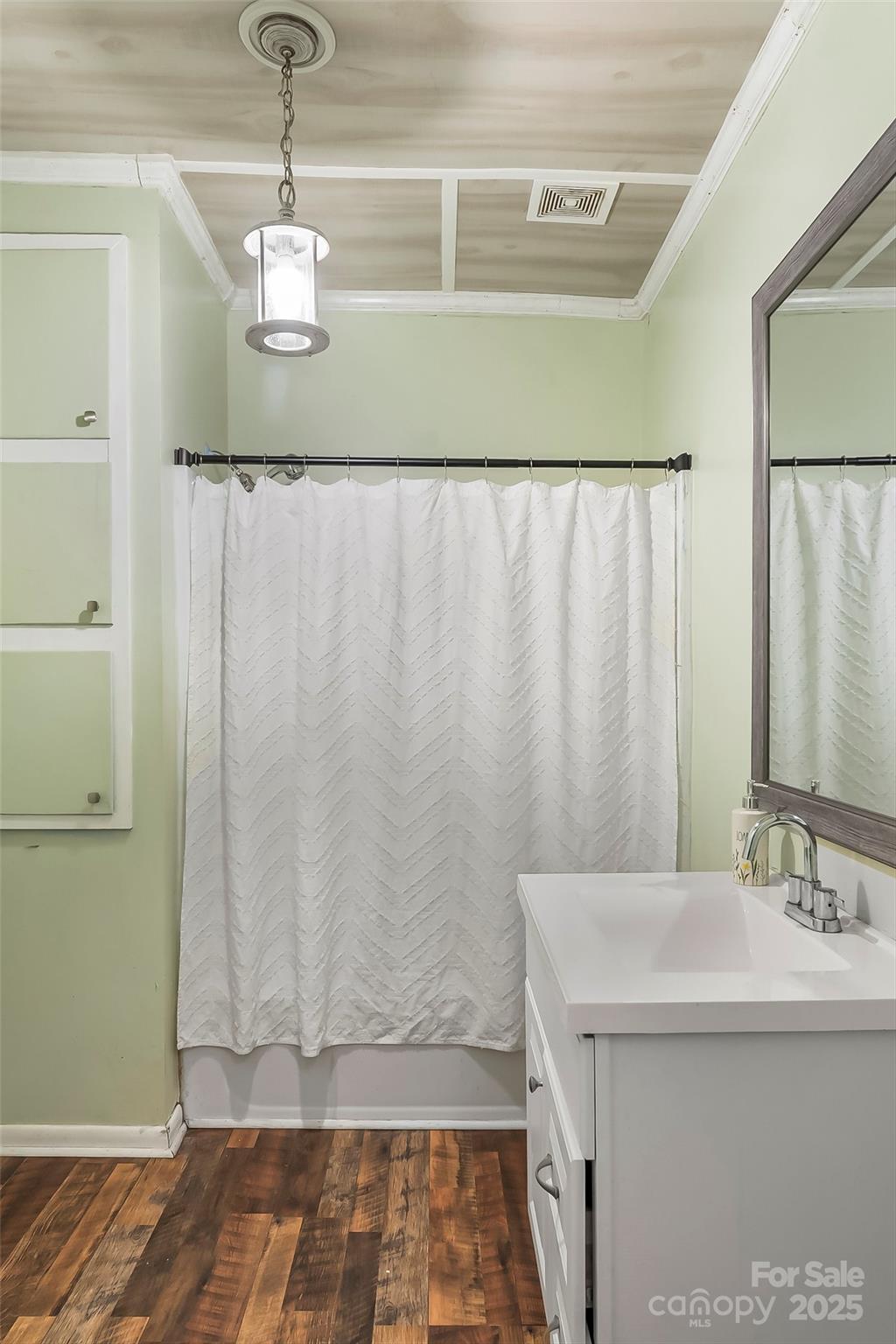 205 Abington Road Northwest Lenoir, NC 28645 - Photo 10 of 19 a bathroom with a sink and a mirror