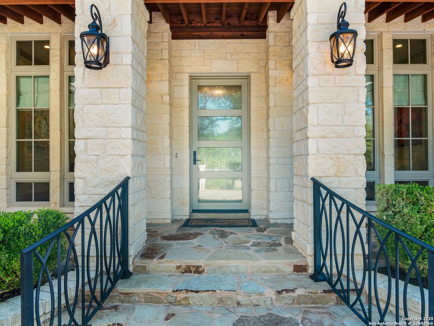 110 Manorbrook San Antonio, TX 78230 - Photo 4 of 40 a view of a wooden door of the house