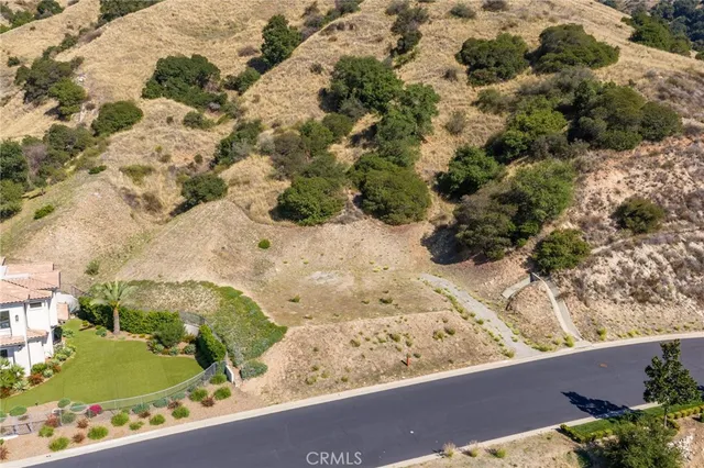a view of a yard with plants
