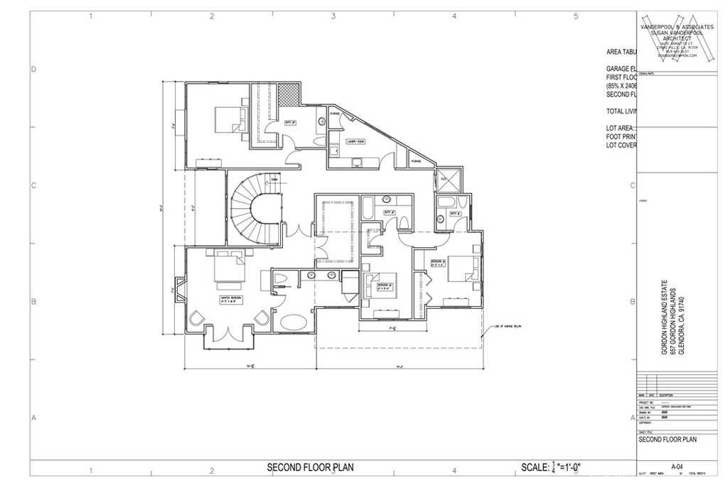 657 Gordon Highlands Road Glendora, CA 91741 - Photo 27 of 31 a black and white photo of a living room