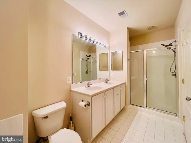 a close view of closet