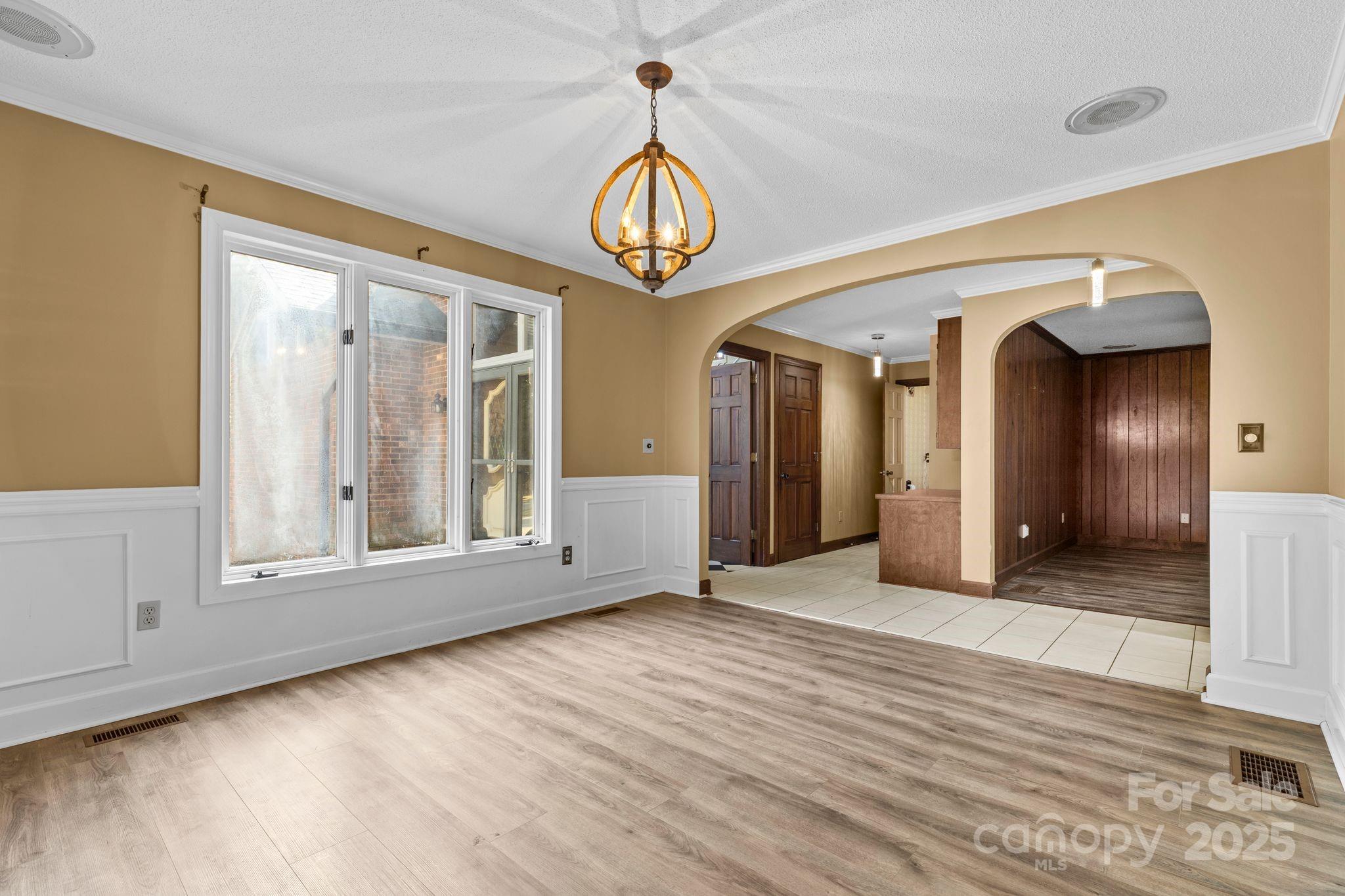 1653 Dudley Shoals Road Granite Falls, NC 28630 - Photo 15 of 48 a view of an entryway with wooden floor