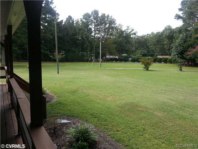 27518 Flank Road Petersburg, VA 23805 - Photo 5 of 24 View - Looking off the porch on the other side of