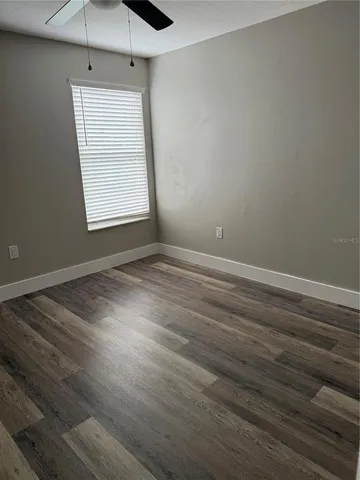 wooden floor in an empty room