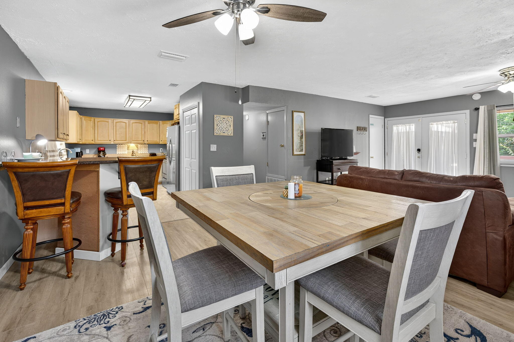14 6th Street Shalimar, FL 32579 - Photo 11 of 64 a view of a dining room with furniture and wooden floor