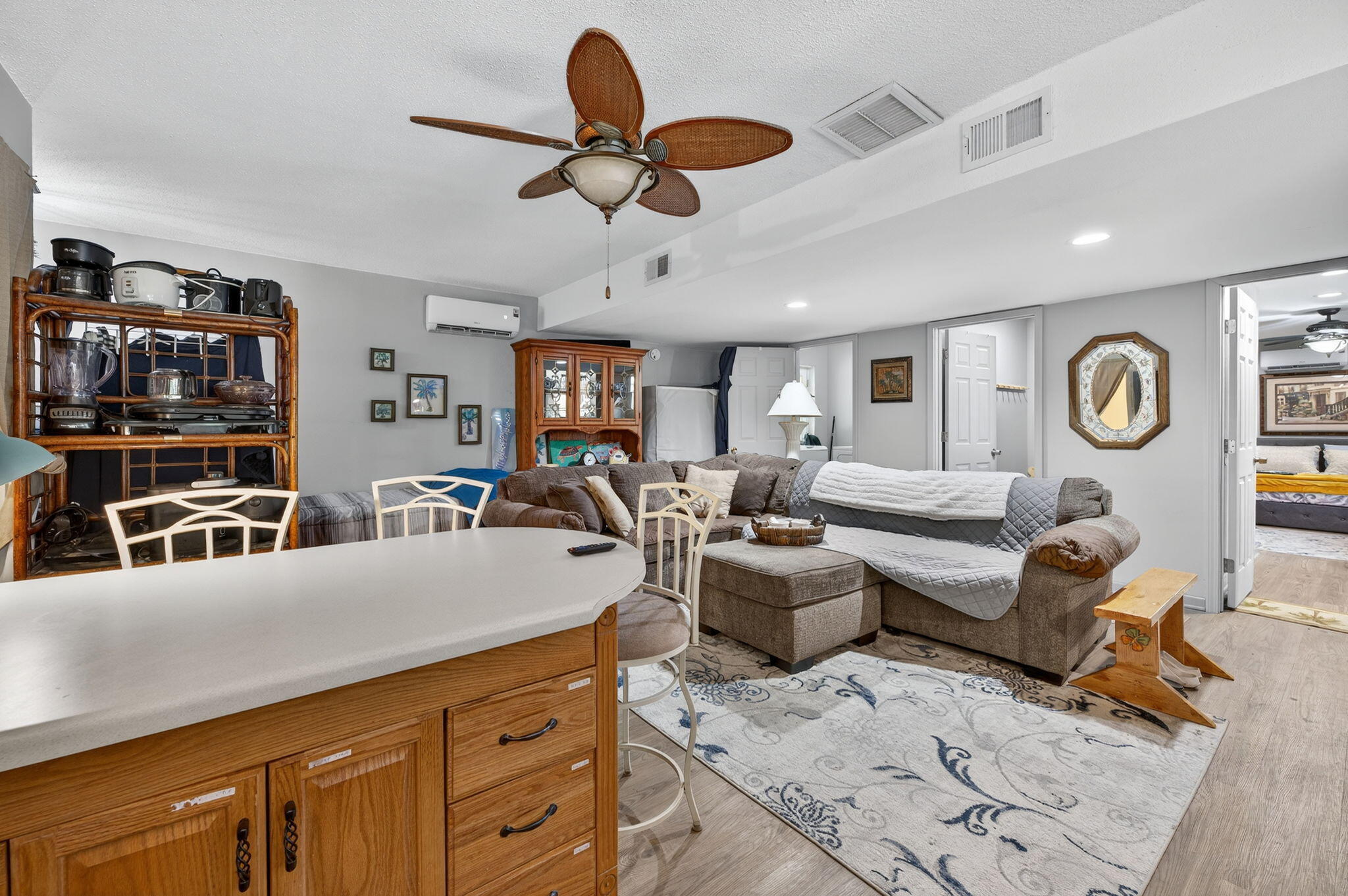 14 6th Street Shalimar, FL 32579 - Photo 43 of 64 a living room with furniture a rug and a window