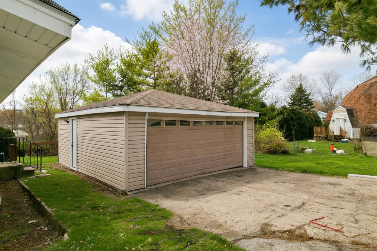 6305 Robert Road Cary, IL 60013 - Photo 19 of 23 a view of backyard of house and trees