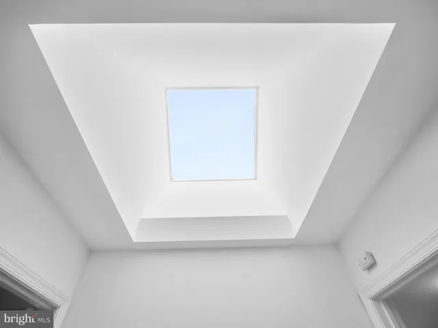 an empty room with a empty space