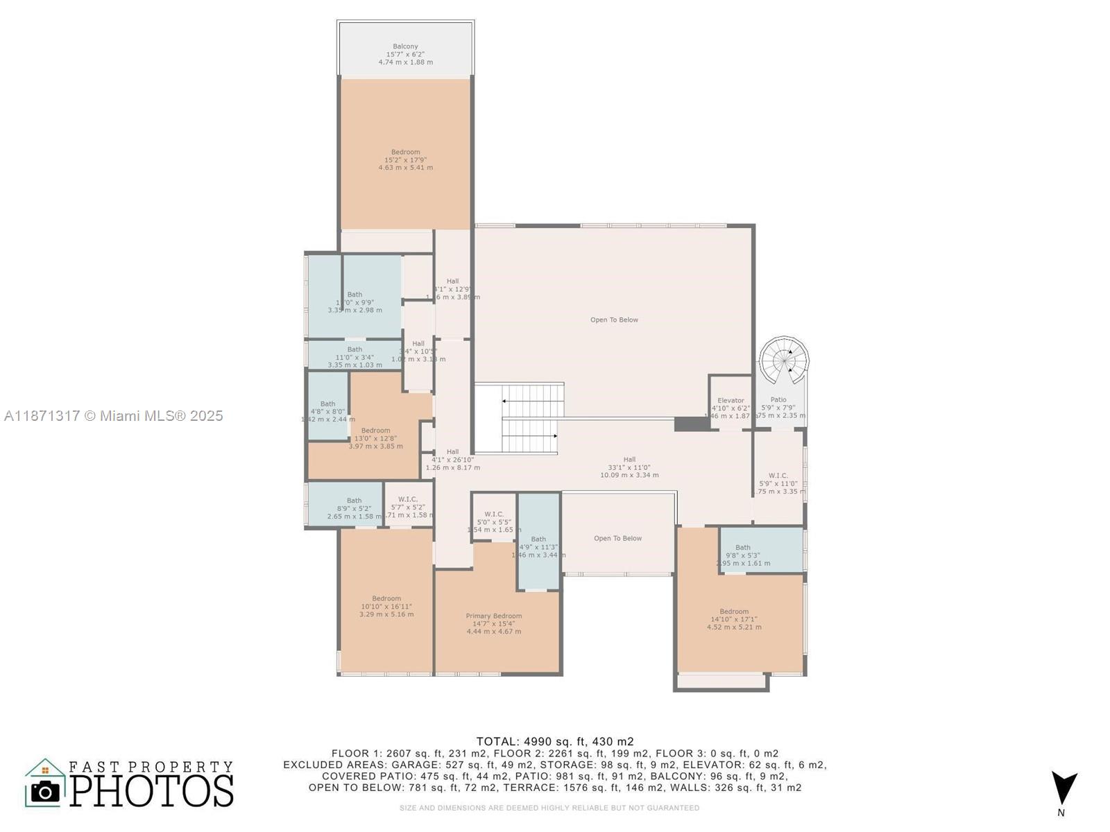 1350 98th Street Bay Harbor Islands, FL 33154 - Photo 46 of 46 a picture of a floor plan