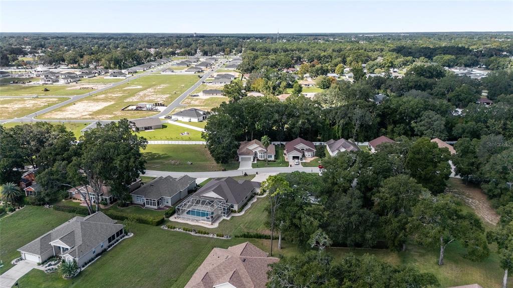 10751 Southwest 71st Circle Ocala, FL 34476 - Photo 48 of 52 an aerial view of a house with a yard