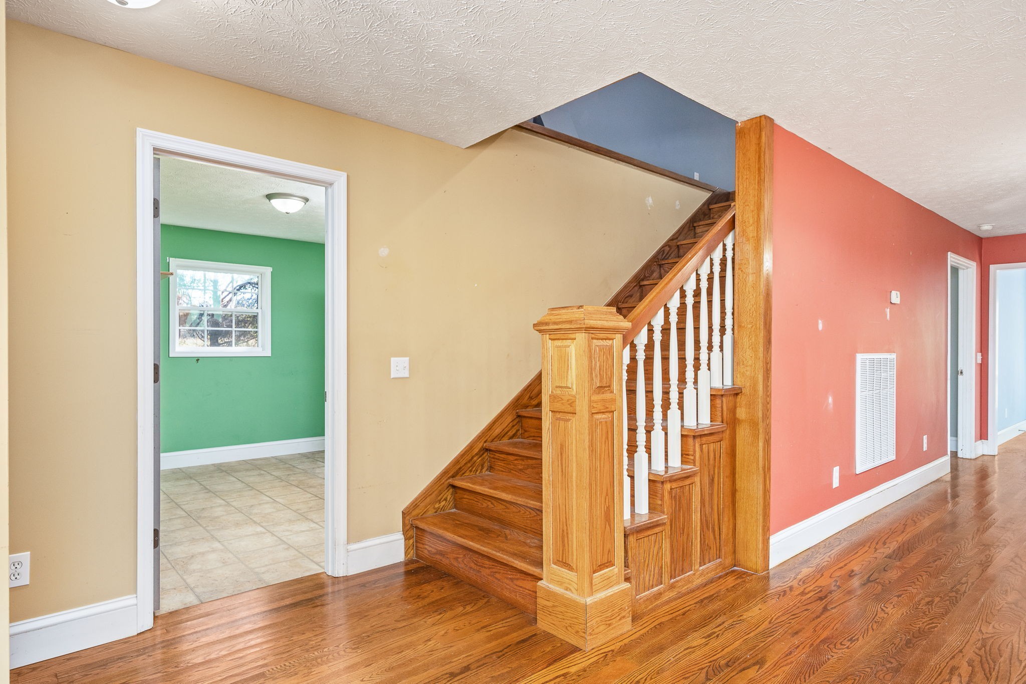 375 Golden Herren Road Sparta, TN 38583 - Photo 36 of 45 a view of a hallway with wooden floor and staircase