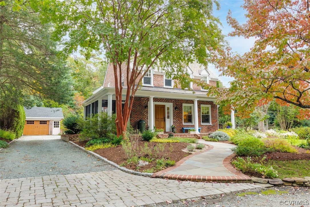 6600 Prospect Road Richmond, VA 23229 - Photo 1 of 50 Front of house showing bluestone walkway and concr