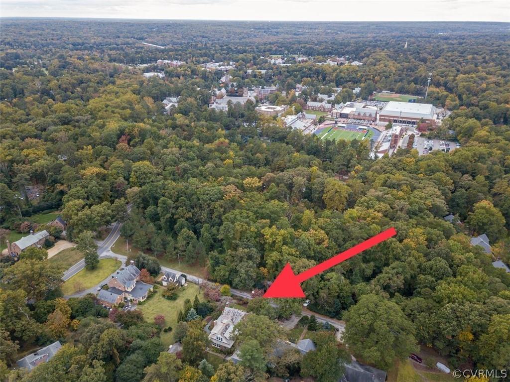 6600 Prospect Road Richmond, VA 23229 - Photo 48 of 50 Note - location of house to University of Richmond