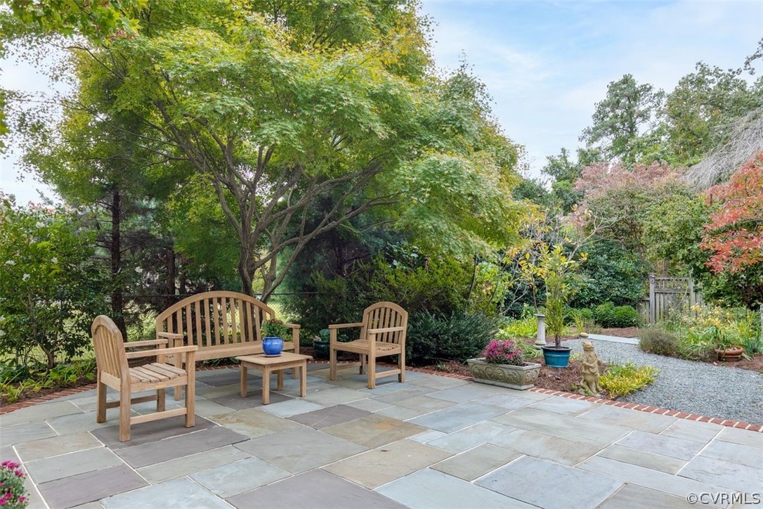 6600 Prospect Road Richmond, VA 23229 - Photo 6 of 50 Another view of bluestone terrace looking towards