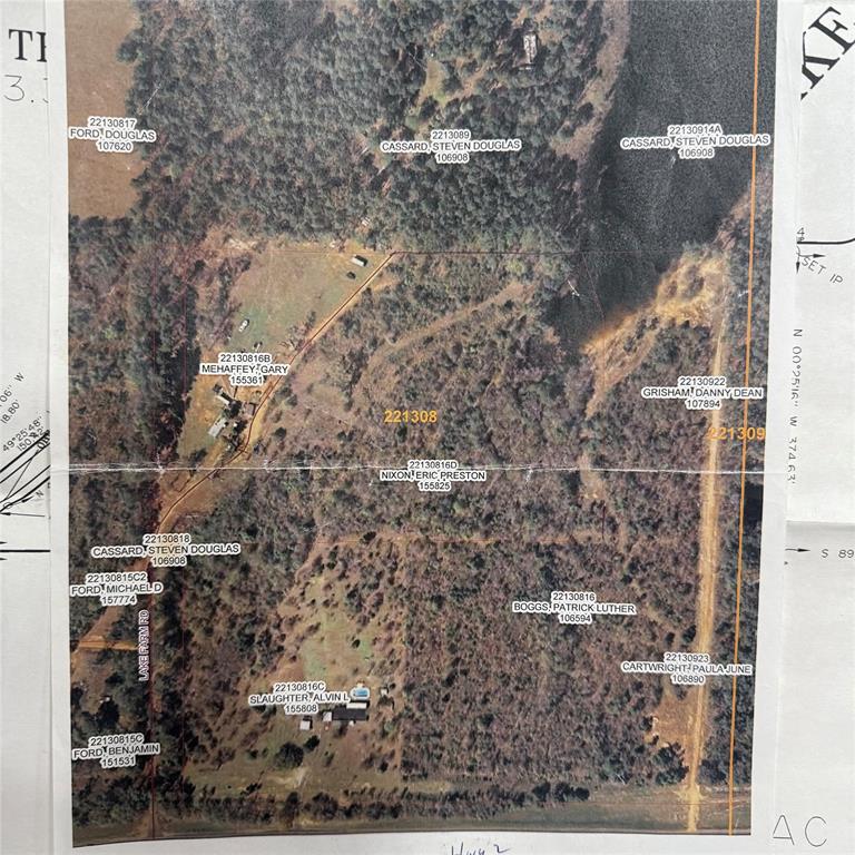 Map / location featuring property parcel outlined