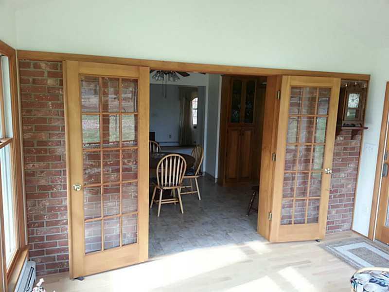 533 Winter Road New Castle, PA 16101 - Photo 12 of 25 Sunroom. Entry Doors for Sun Room