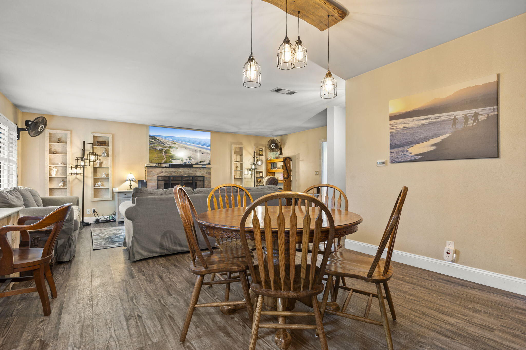 4413 Catlin Circle, Unit B Carpinteria, CA 93013 - Photo 11 of 23 a view of a dining room with furniture window and wooden floor