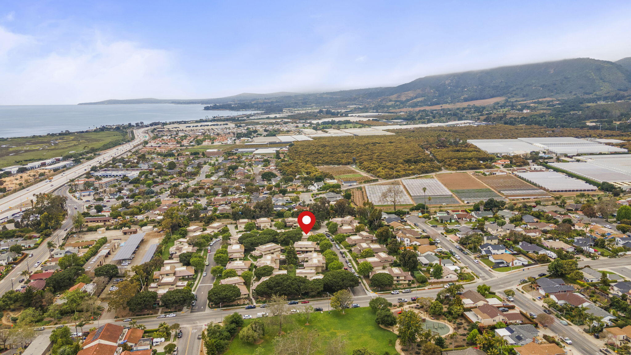 4413 Catlin Circle, Unit B Carpinteria, CA 93013 - Photo 22 of 23 a view of city and ocean