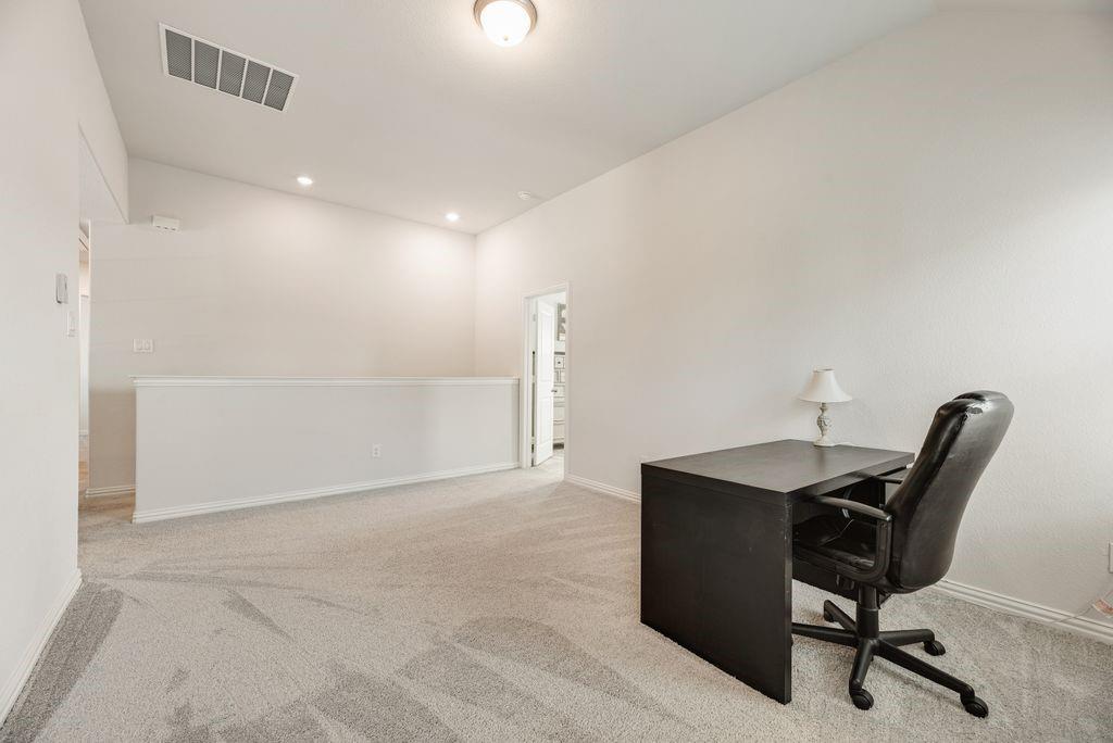 1620 Berry Rdg Trail Aubrey, TX 76227 - Photo 19 of 33 a view of a workspace with furniture