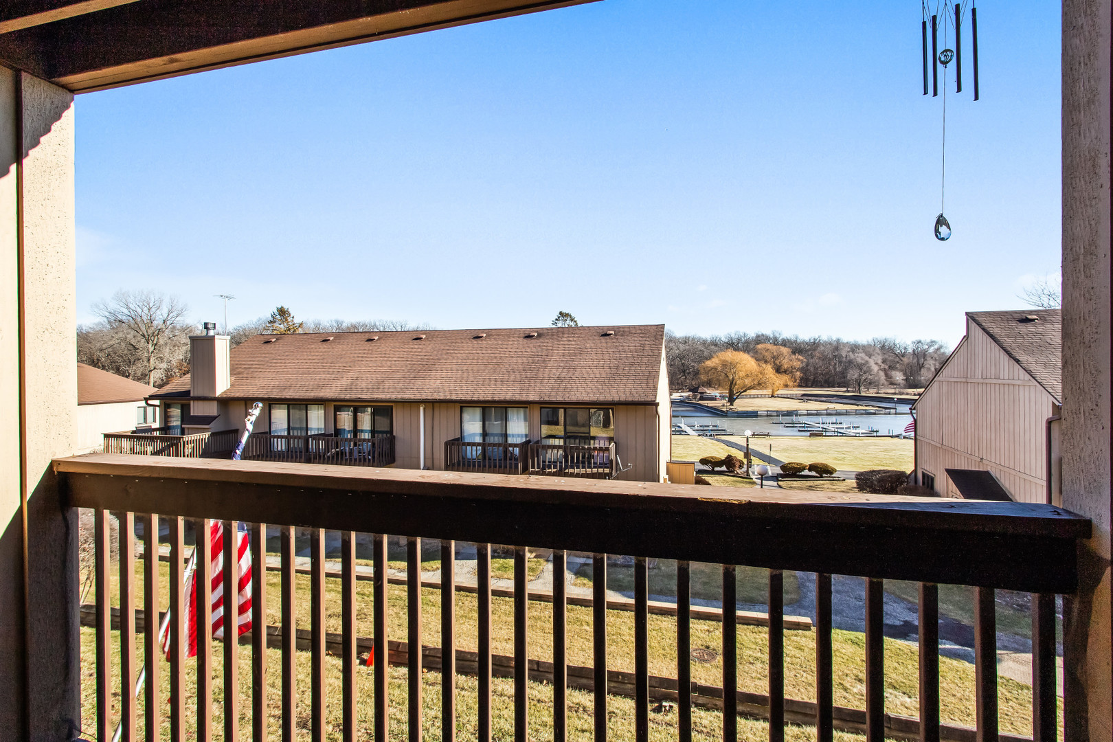 55 Vail Colony, Unit 6 Fox Lake, IL 60020 - Photo 12 of 23 a view of city from a balcony