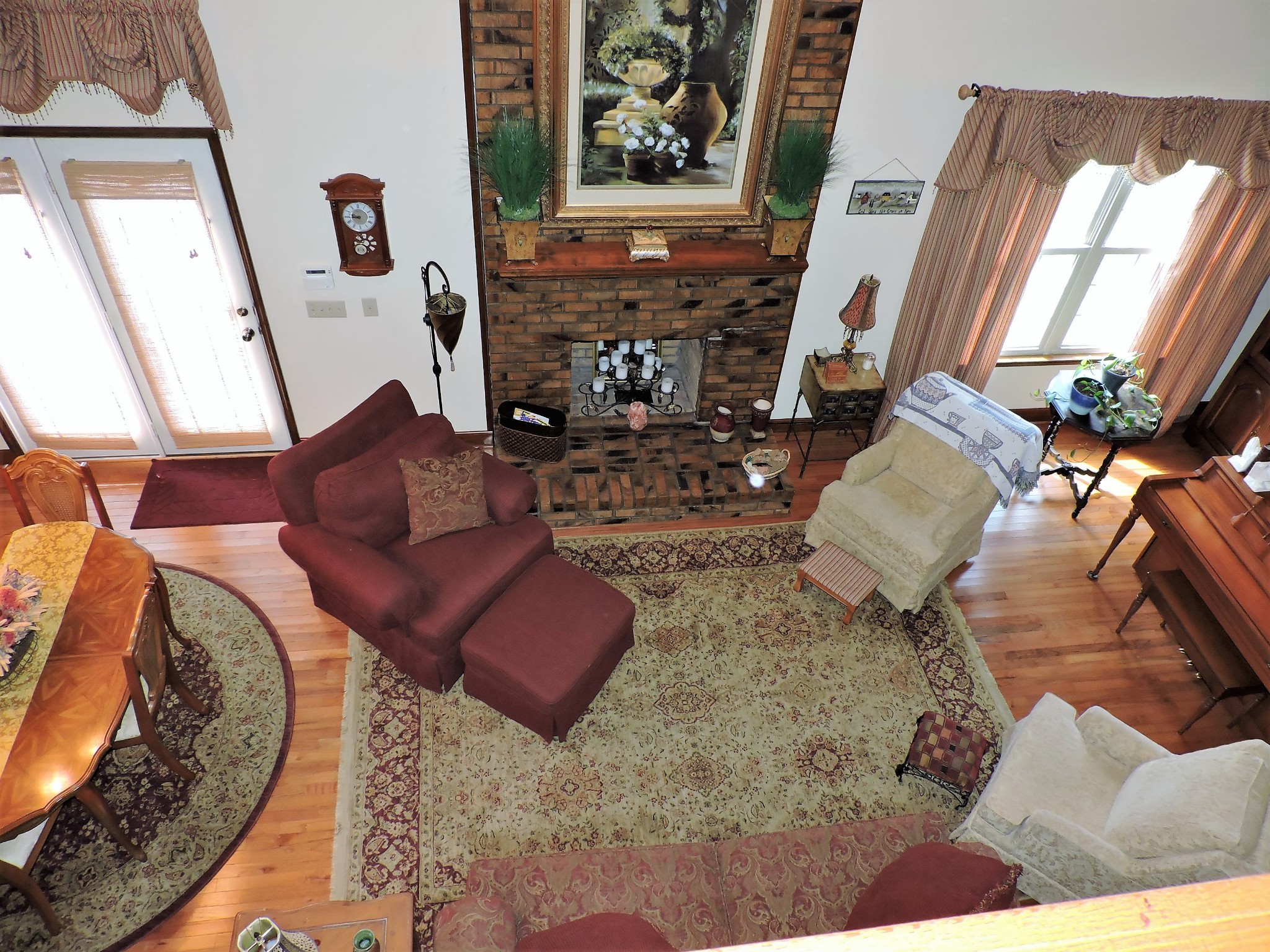 3581 Franklin Road Lebanon, TN 37090 - Photo 26 of 42 a living room with furniture and a fireplace