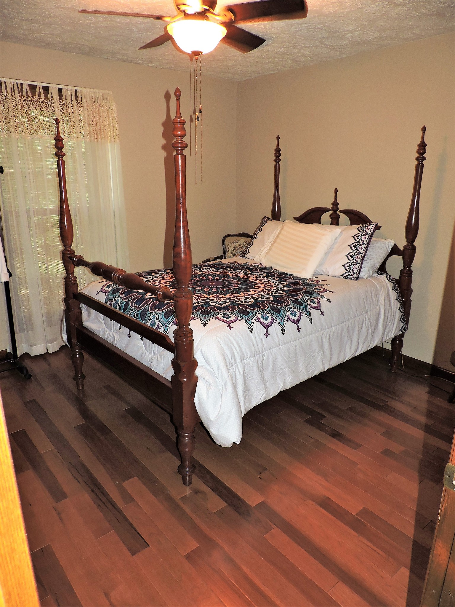 3581 Franklin Road Lebanon, TN 37090 - Photo 33 of 42 a bedroom with a bed and wooden floor