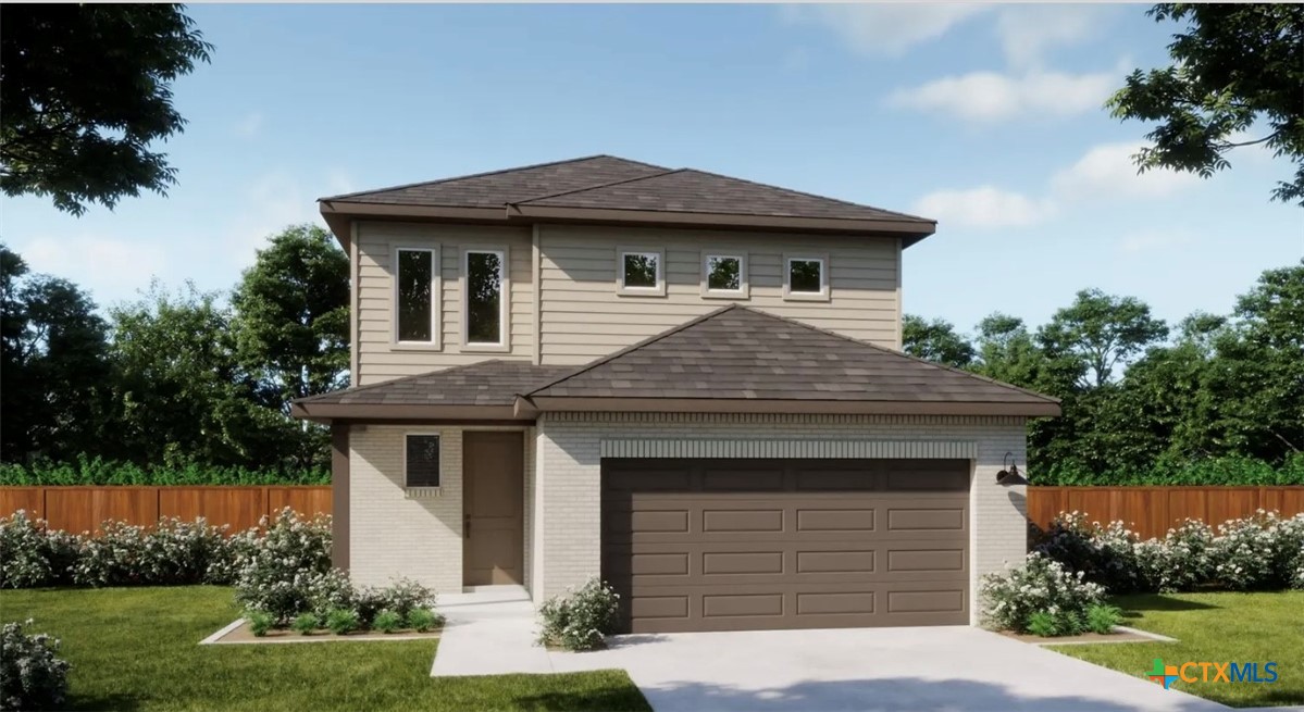 516 Bauer Loop Liberty Hill, TX 78642 - Photo 1 of 1 a front view of a house with a garden and yard
