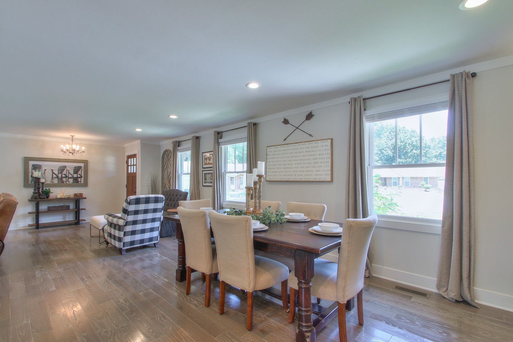 183 Lancaster Drive Franklin, TN 37064 - Photo 17 of 50 a view of a dining room with furniture window and wooden floor