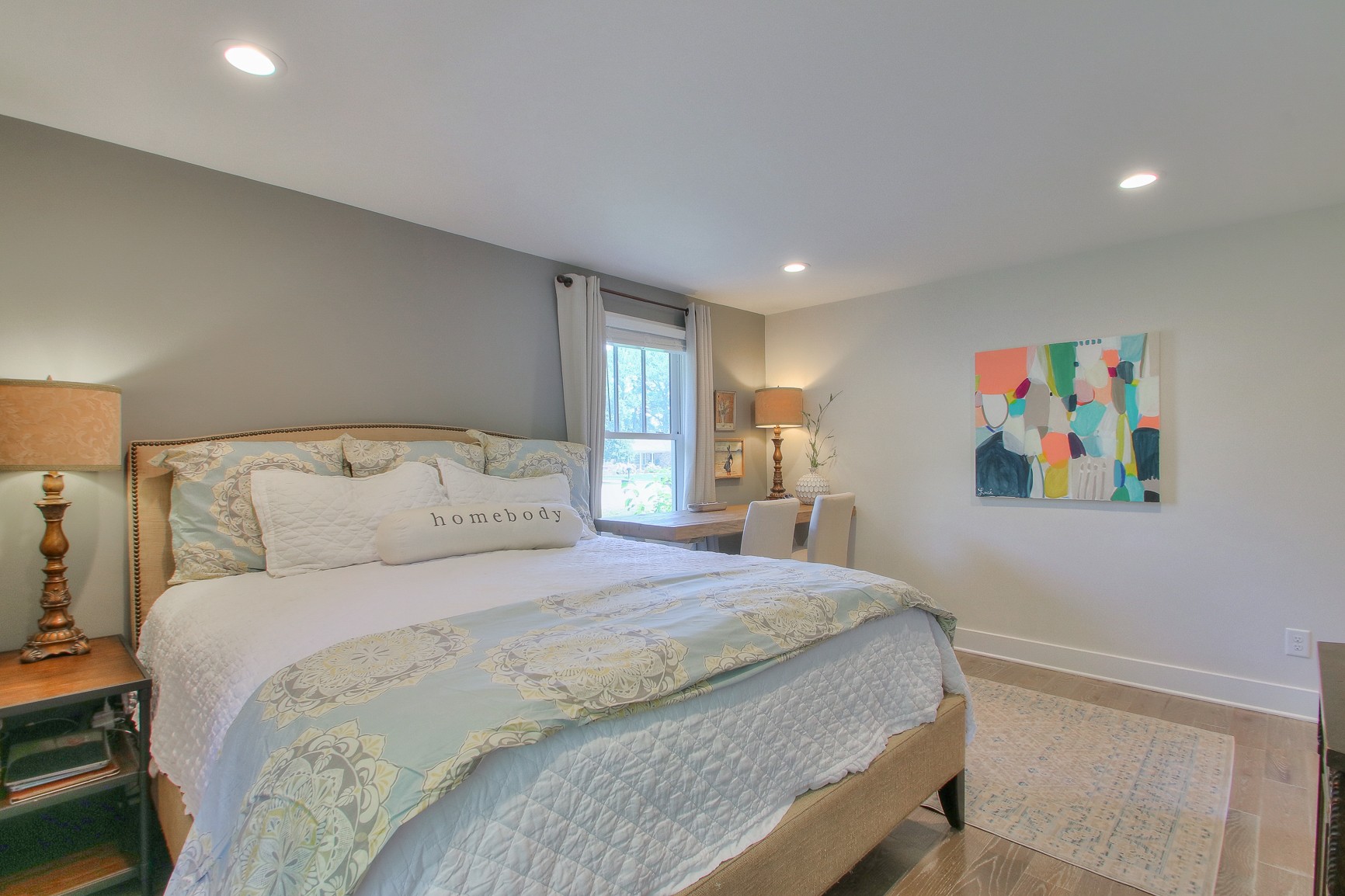 183 Lancaster Drive Franklin, TN 37064 - Photo 22 of 50 a bedroom with a bed and painting on the wall