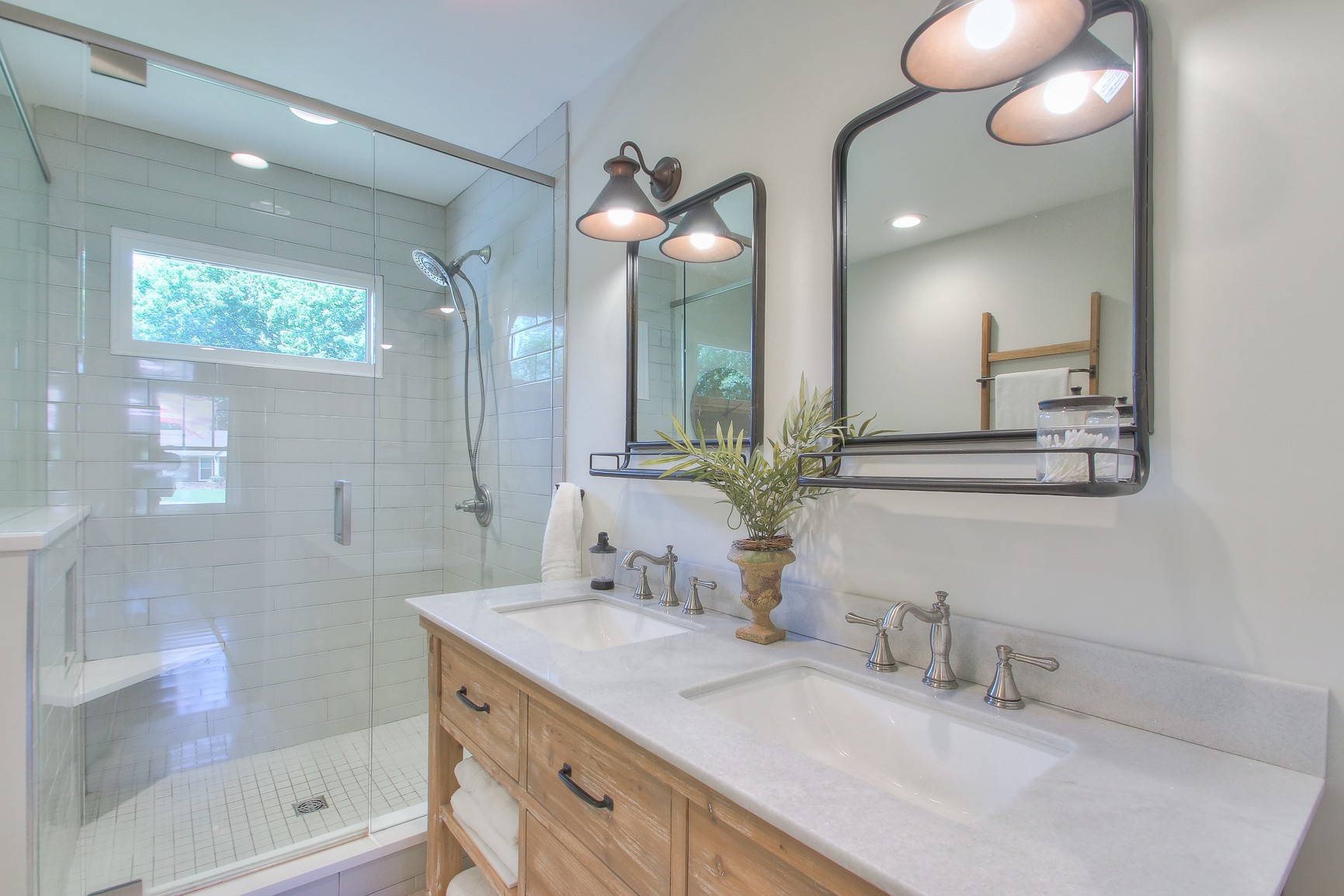183 Lancaster Drive Franklin, TN 37064 - Photo 28 of 50 a bathroom with a sink and a mirror