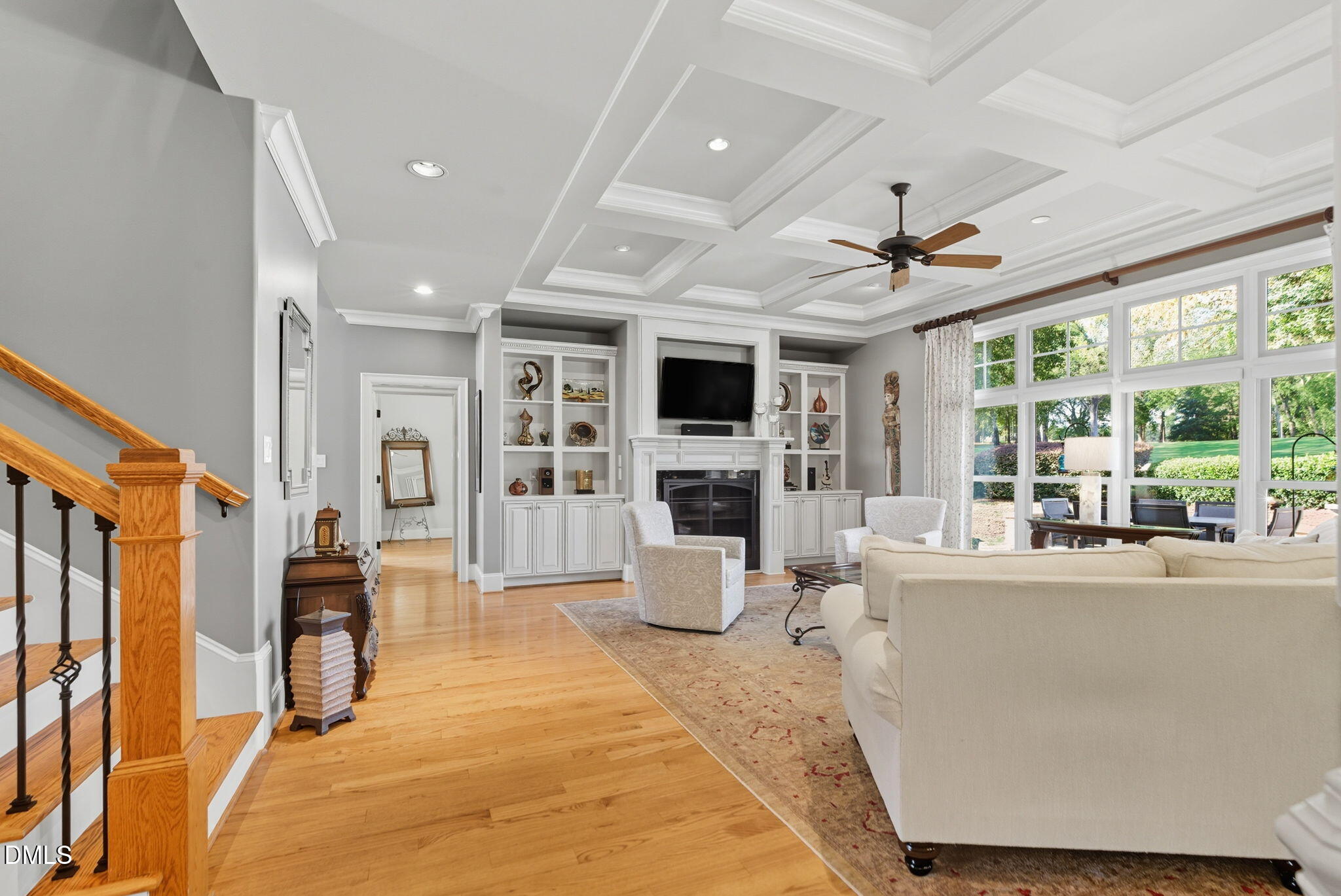 2603 Peachleaf Street Raleigh, NC 27614 - Photo 12 of 90 a living room with furniture and large windows