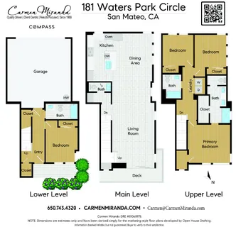 $1,899,888 | 181 Waters Park Drive, San Mateo, CA 94403