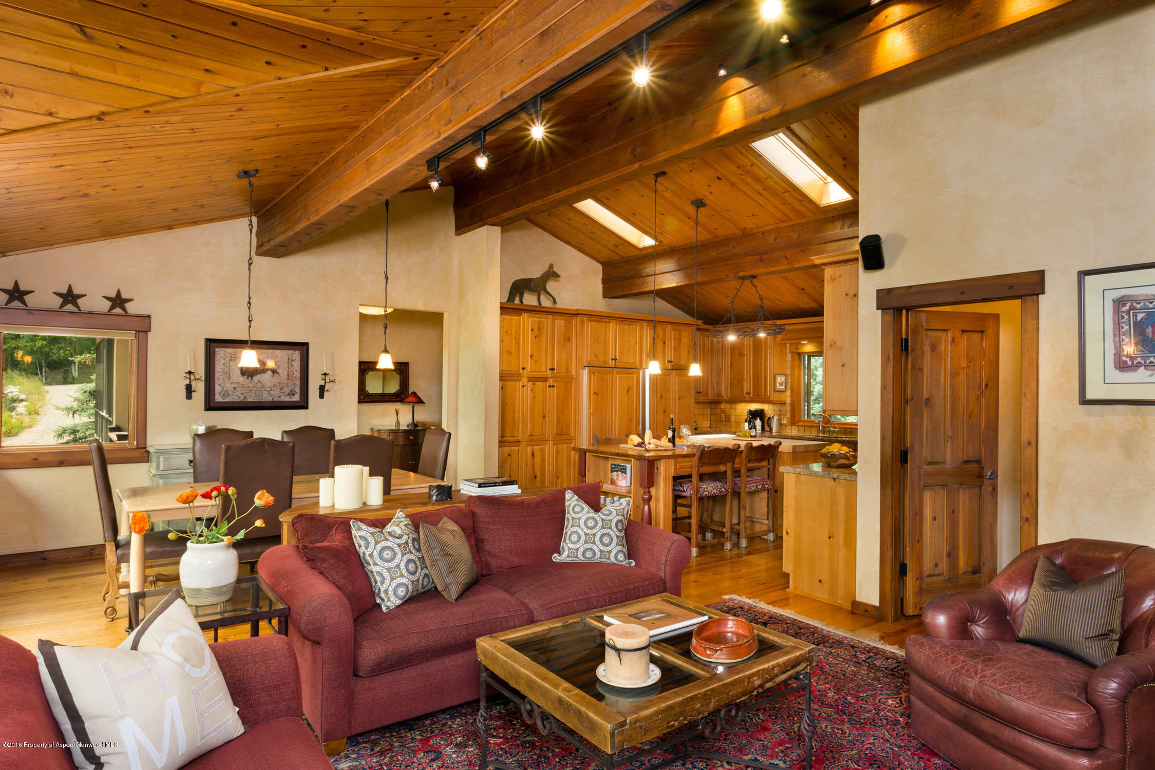 156 Sinclair Road Snowmass Village, CO 81615 - Photo 3 of 15 Great Room & Dining/Kitchen