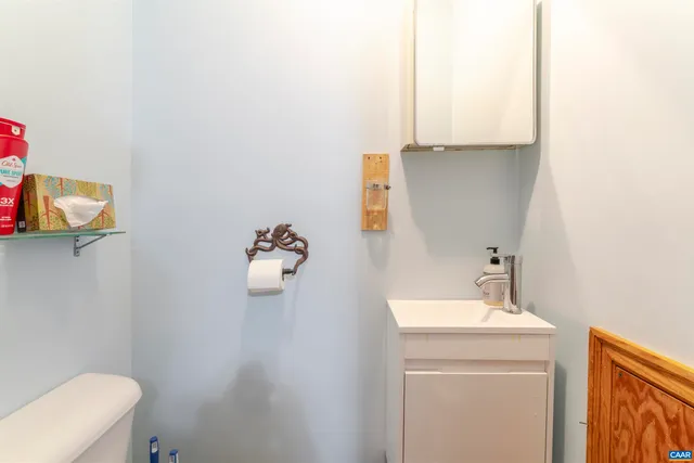 a bathroom with a sink and a toilet