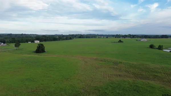 a view of a golf course with a garden