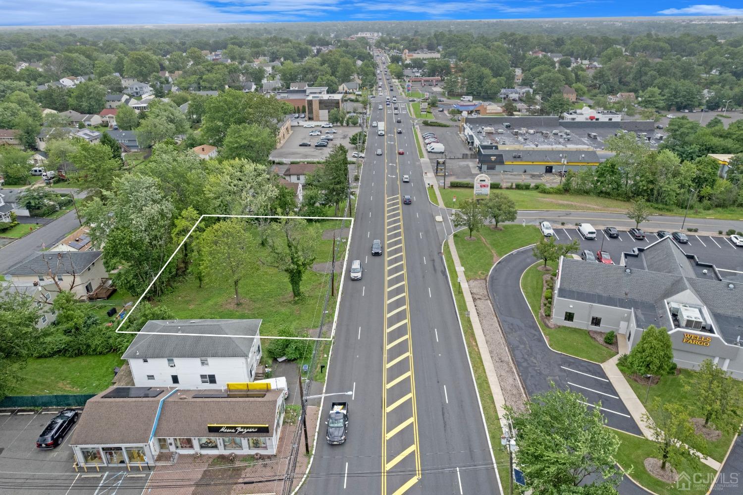 1638-1644 Oak Tree Road Edison, NJ 08820 - Photo 7 of 15 an aerial view of a house with a garden