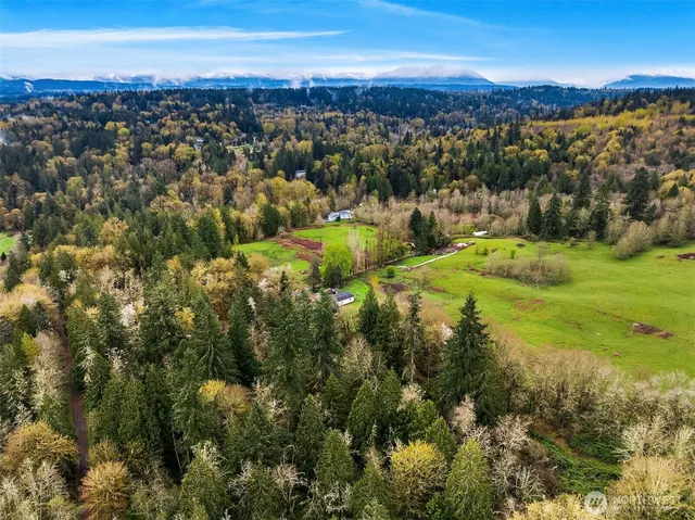 a view of a city with an ocean view
