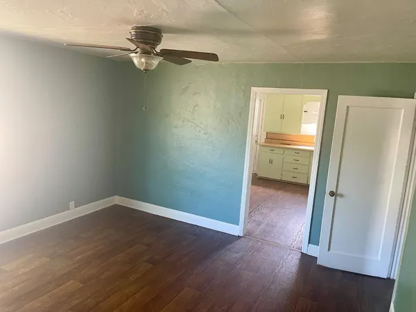 wooden floor in an empty room